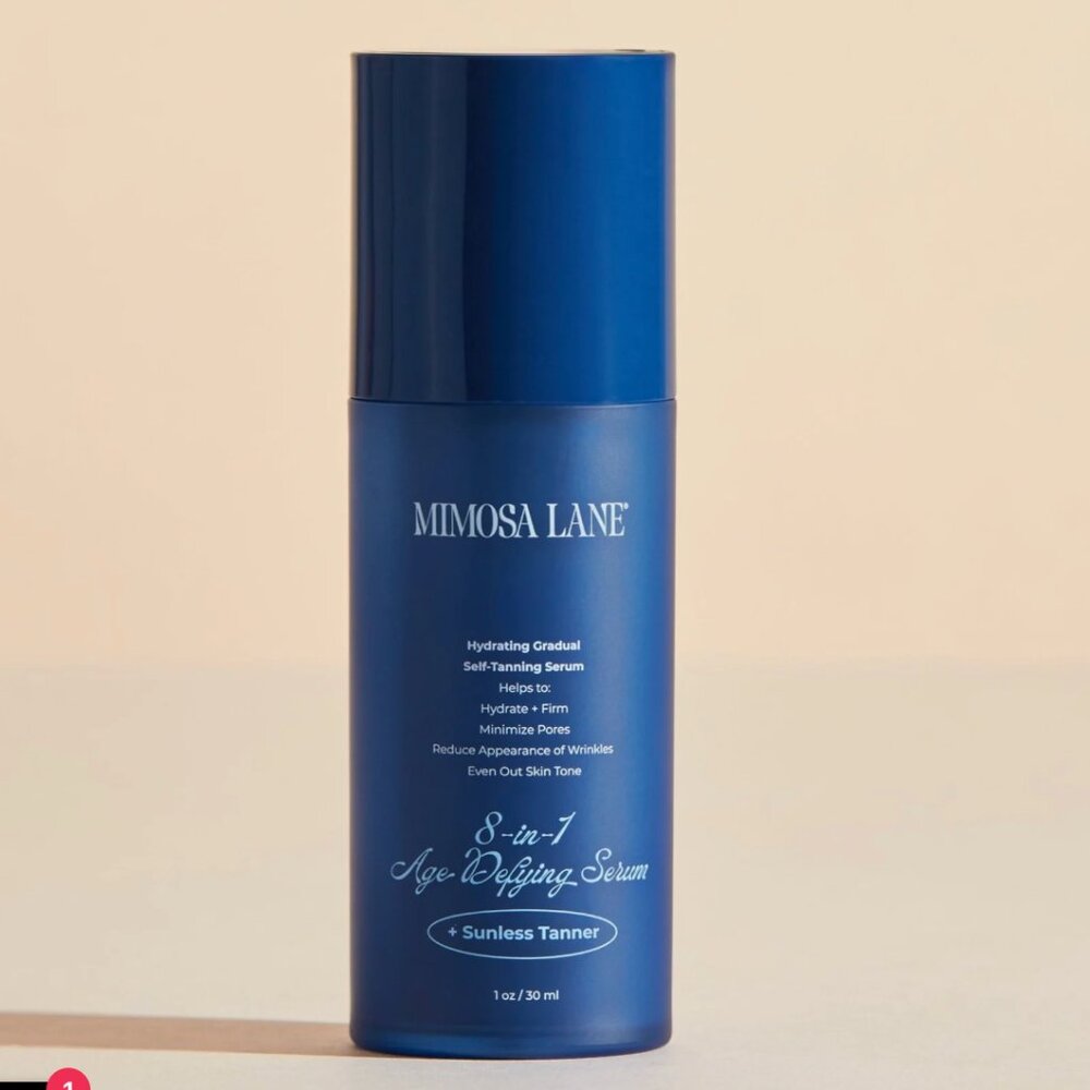 Mimosa Lane - 8-in-1 Age Defying Serum + Sunless Tanner (Dark Shade)